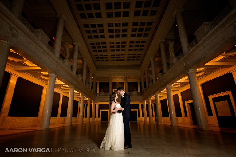 45 carnegie museum hall of sculpture wdding(pp w768 h511) - Beth + Luke | Carnegie Music Hall Wedding Photos