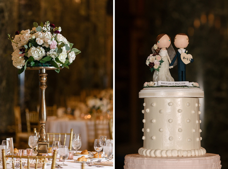 carnegie museum wedding details cake(pp w768 h570) - Beth + Luke | Carnegie Music Hall Wedding Photos