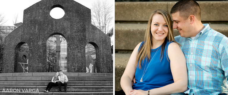 04 north shore pittsburgh spring engagement(pp w768 h323) - Amanda + Adam | North Shore and Mt. Washington Engagement Photos