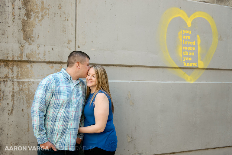 06 north shore pittsburgh graffiti engagement(pp w768 h512) - Amanda + Adam | North Shore and Mt. Washington Engagement Photos