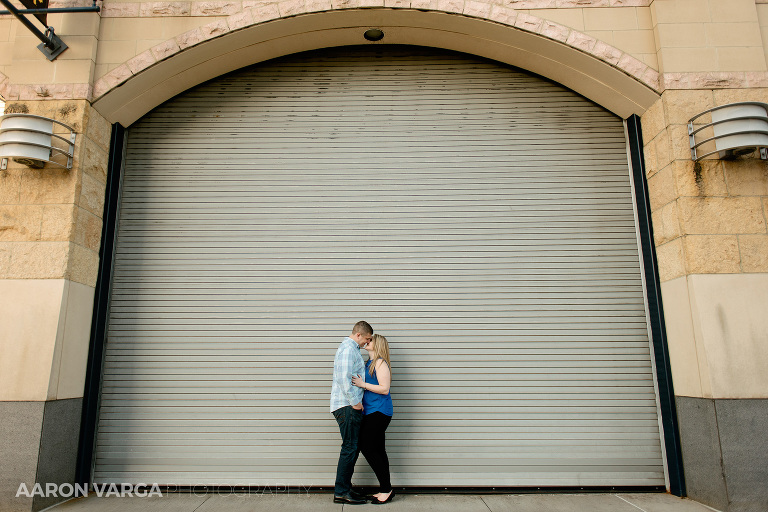 13 pnc park garage engagement(pp w768 h512) - Amanda + Adam | North Shore and Mt. Washington Engagement Photos