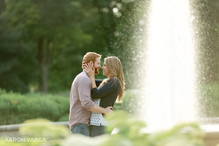 05 highland park fountain engagement(pp w768 h512) - Danielle + Zack | Highland Park and Strip District Engagement Photos