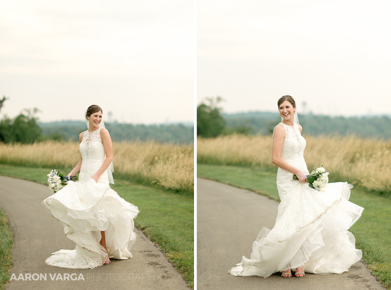 27 longue vue bride twirling dress 1(pp w768 h570) - Sarah + Jeff | Longue Vue Club Wedding Photos