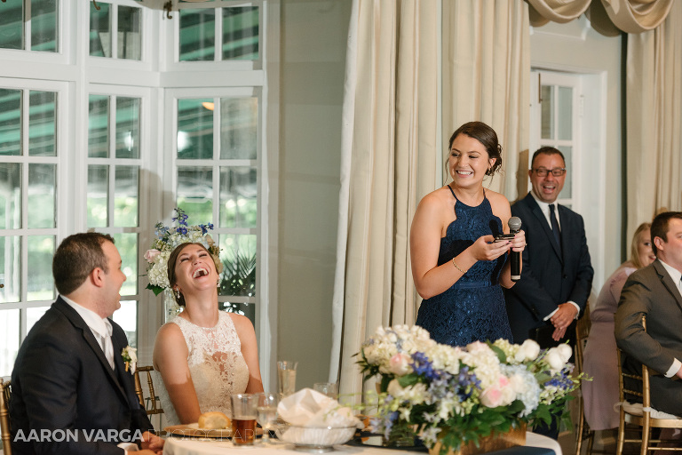 42 longue vue wedding toasts 1(pp w768 h512) - Sarah + Jeff | Longue Vue Club Wedding Photos
