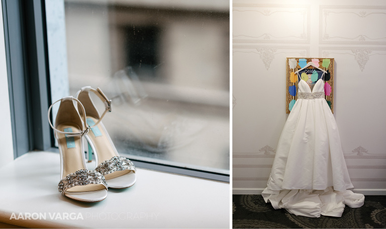 02 hotel monaco wedding dress(pp w768 h457) - Amanda + Brandon | Duquesne University and J. Verno Studios Wedding Photos