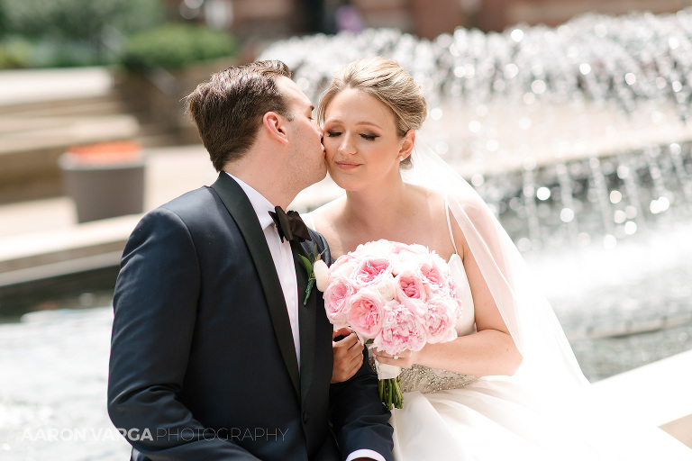 19 wedding photos duquesne university fountain(pp w768 h512) - Amanda + Brandon | Duquesne University and J. Verno Studios Wedding Photos
