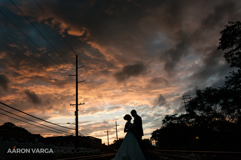 43 j verno studios wedding south side sunset(pp w768 h512) - Amanda + Brandon | Duquesne University and J. Verno Studios Wedding Photos
