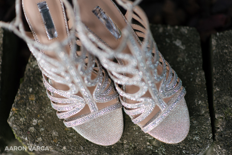 03 sparkly gold wedding shoes(pp w768 h512) - Kara + Brett | Pittsburgh Airport Marriott Wedding Photos