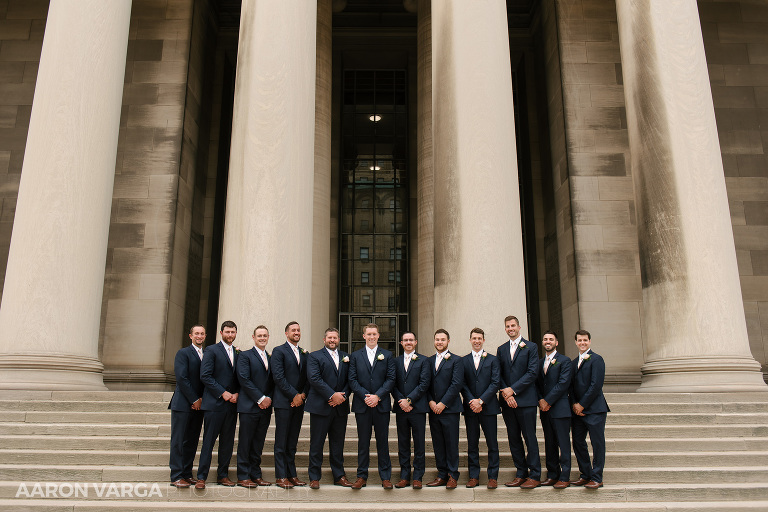15 mellon institute groomsmen(pp w768 h512) - Kara + Brett | Pittsburgh Airport Marriott Wedding Photos