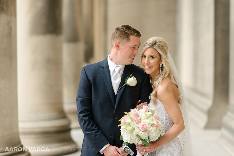 26 happy bride groom photo(pp w768 h512) - Kara + Brett | Pittsburgh Airport Marriott Wedding Photos