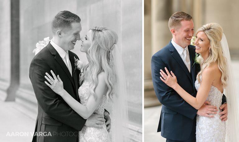 27 happy laughing bride groom(pp w768 h457) - Kara + Brett | Pittsburgh Airport Marriott Wedding Photos