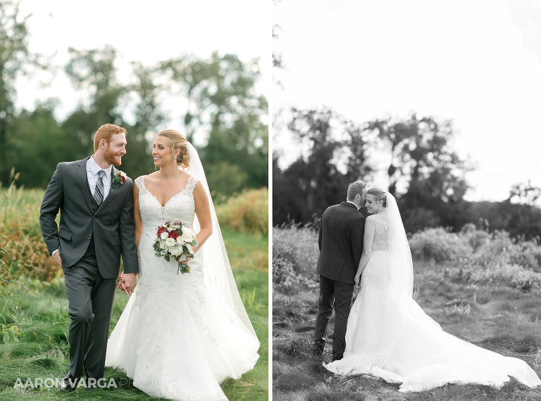 32 bride groom walking longue vue club(pp w768 h570) - Danielle + Zack | Longue Vue Club Wedding Photos