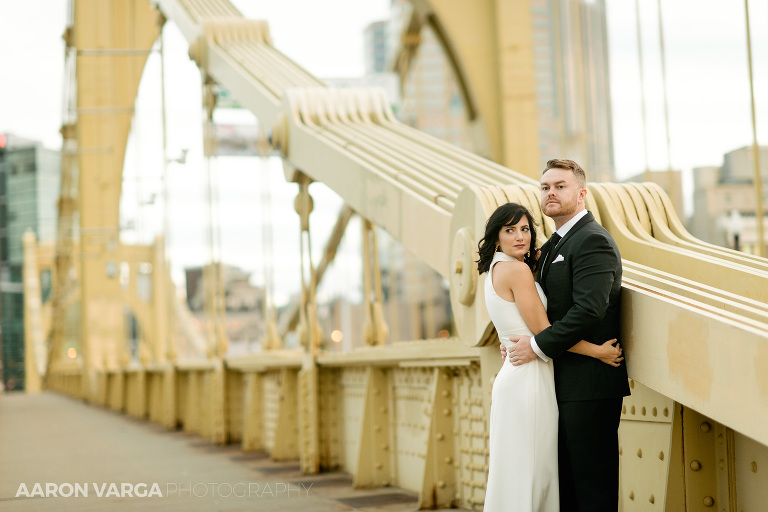23 yellow bridge north shore engagement photos(pp w768 h512) - MJ + Michael | The Pennsylvanian and North Shore Engagement Photos