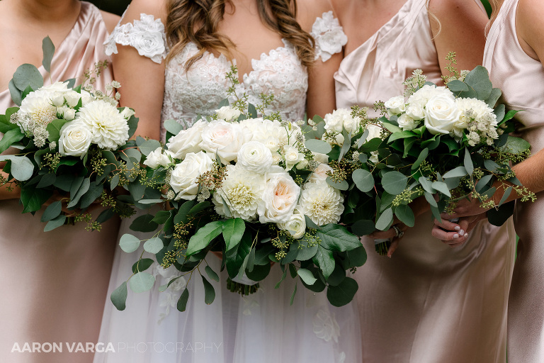 26 huge eucalyptus bridal wedding bouquet(pp w768 h512) - Jennifer + Joshua | West End Overlook and Monterey Bay Wedding Photos