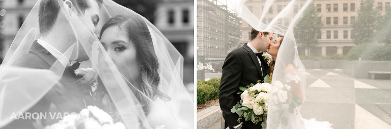 35 bride groom under veil(pp w768 h253) - Jennifer + Joshua | West End Overlook and Monterey Bay Wedding Photos