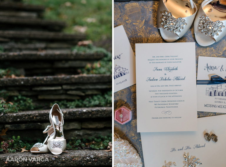 05 fall wedding shoes and details(pp w768 h570) - Anna + Andrew | Holy Trinity Greek Orthodox Church Wedding Photos