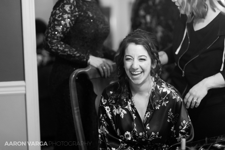 08 happy bride getting ready(pp w768 h512) - Anna + Andrew | Holy Trinity Greek Orthodox Church Wedding Photos