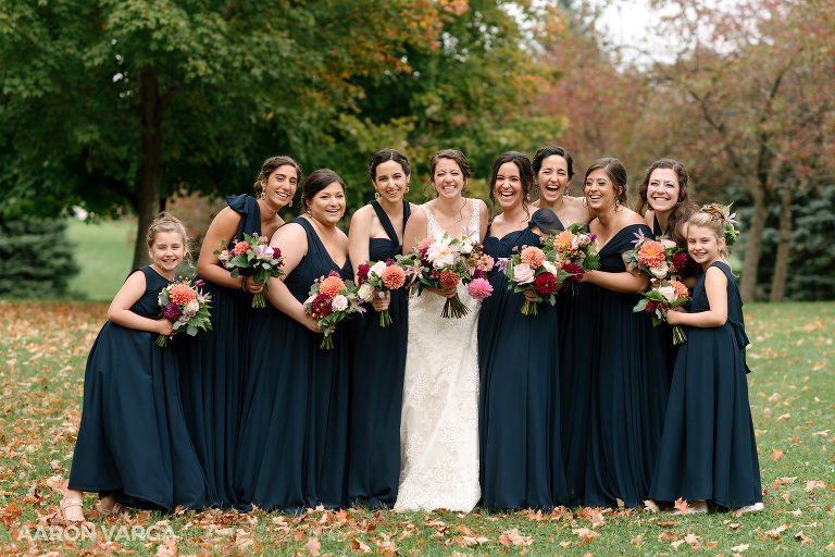31 fall wedding navy dresses(pp w768 h512) - Anna + Andrew | Holy Trinity Greek Orthodox Church Wedding Photos