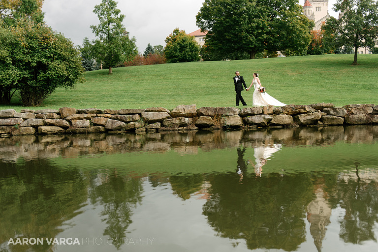 41 la roche college lake wedding(pp w768 h512) - Anna + Andrew | Holy Trinity Greek Orthodox Church Wedding Photos