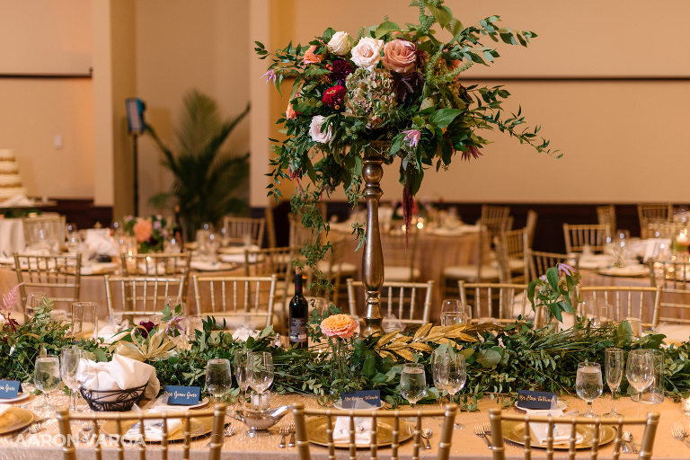 51 farmers daughter wedding flowers reception(pp w768 h512) - Anna + Andrew | Holy Trinity Greek Orthodox Church Wedding Photos