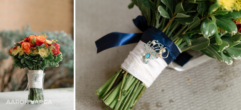 09 heirloom on wedding bouquet(pp w768 h351) - Amanda + Adam | Holy Trinity Greek Orthodox Church Wedding Photos