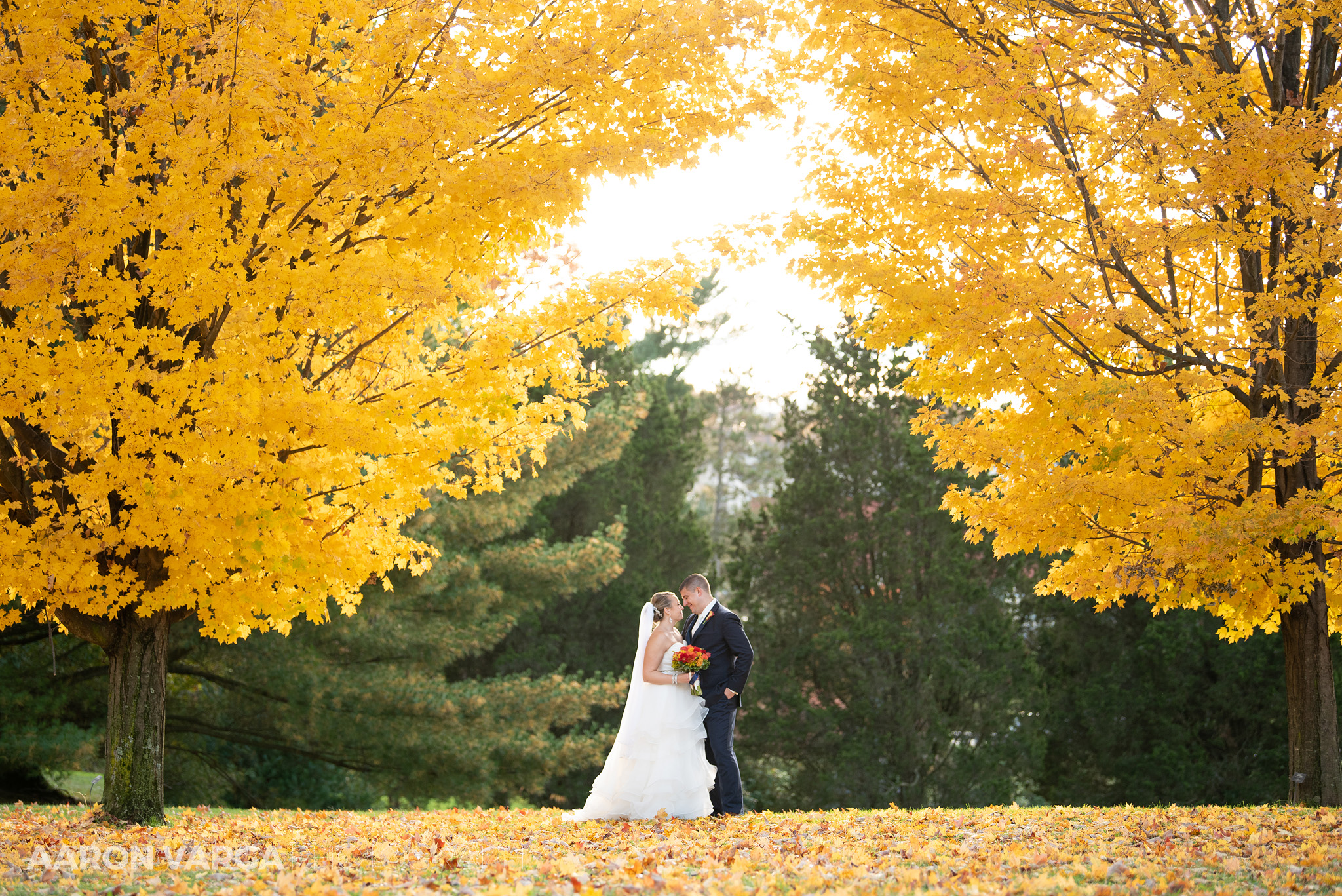 27 la roche college fall - Amanda + Adam | Holy Trinity Greek Orthodox Church Wedding Photos