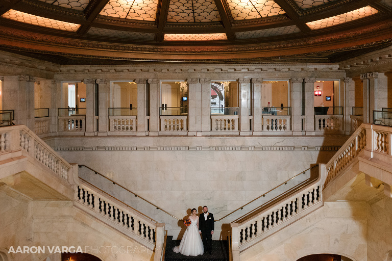 15 first look wedding renaissance hotel(pp w768 h512) - Laura + CJ | Renaissance Pittsburgh Hotel Wedding Photos