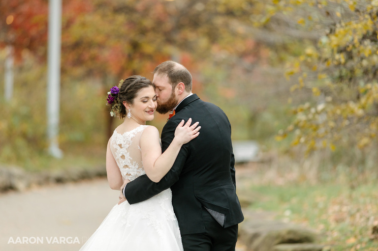 48 point state park wedding photos in fall(pp w768 h511) - Laura + CJ | Renaissance Pittsburgh Hotel Wedding Photos