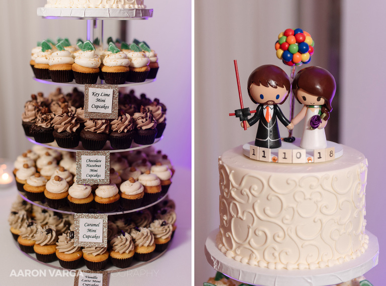 55 renaissance hotel wedding cake(pp w768 h570) - Laura + CJ | Renaissance Pittsburgh Hotel Wedding Photos