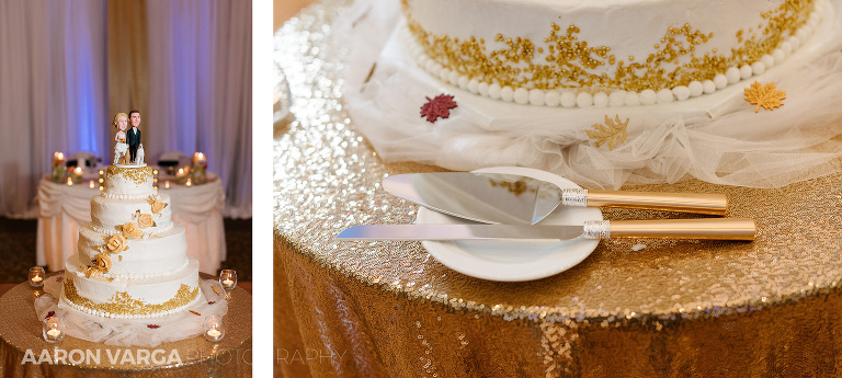 20 beautiful custom gold wedding cake(pp w768 h345) - Best of 2018: Cakes