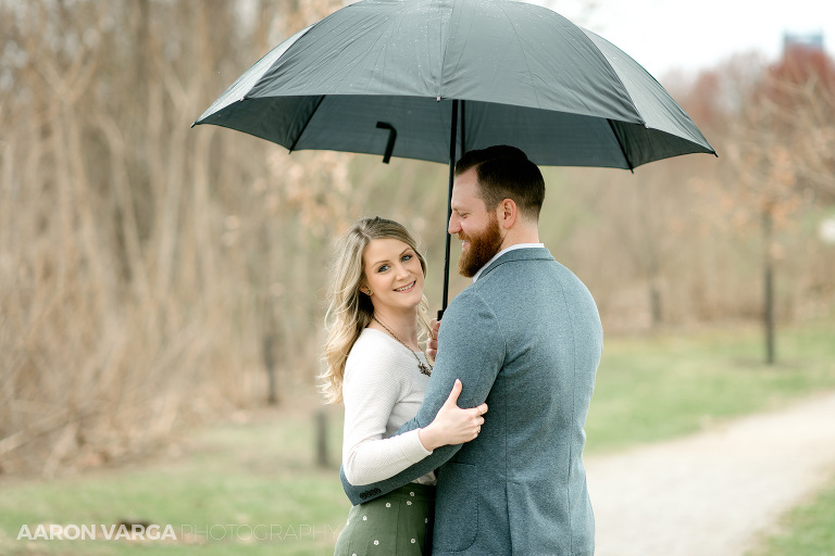 07 washingtons landing rain engagement(pp w768 h512) - Kristen + Luke | Washington's Landing Engagement Photos