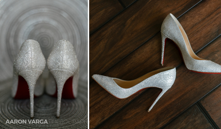 04 wedding shoes christian louboutin 1(pp w768 h448) - Cassandra + David | Sheraton Station Square Wedding Photos