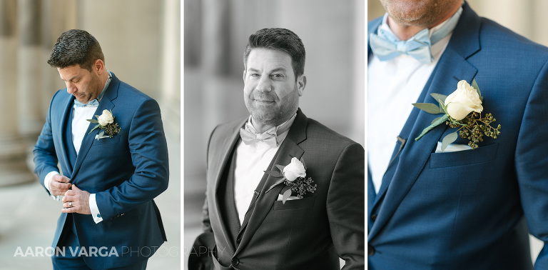 25 groom blue tux 1(pp w768 h378) - Cassandra + David | Sheraton Station Square Wedding Photos