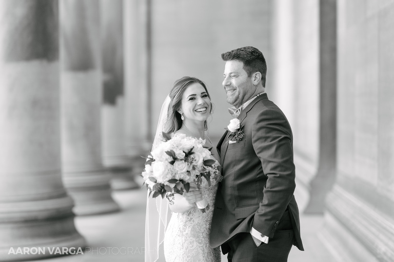 28 happy couple laughing wedding 1(pp w768 h512) - Cassandra + David | Sheraton Station Square Wedding Photos
