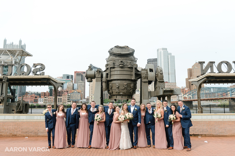 39 bessemer court station square wedding 1(pp w768 h512) - Cassandra + David | Sheraton Station Square Wedding Photos
