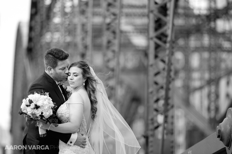 41 smithfield street bridge wedding 1(pp w768 h512) - Cassandra + David | Sheraton Station Square Wedding Photos