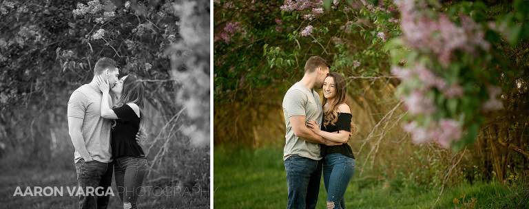 24 engagement session in flowers(pp w768 h304) - Alexa + Jack | Hartwood Acres Engagement Photos