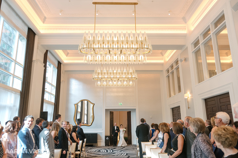 36 hotel monaco wedding ceremony(pp w768 h512) - MJ + Michael | Hotel Monaco Wedding Photos