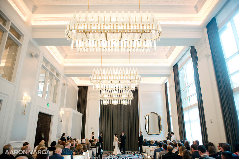 38 hotel monaco wedding ceremony room(pp w768 h512) - MJ + Michael | Hotel Monaco Wedding Photos