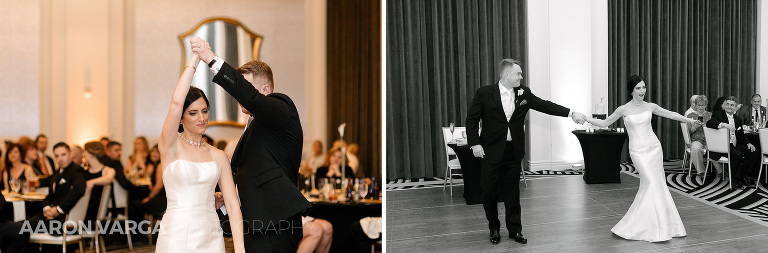 53 hotel monaco wedding first dance(pp w768 h253) - MJ + Michael | Hotel Monaco Wedding Photos