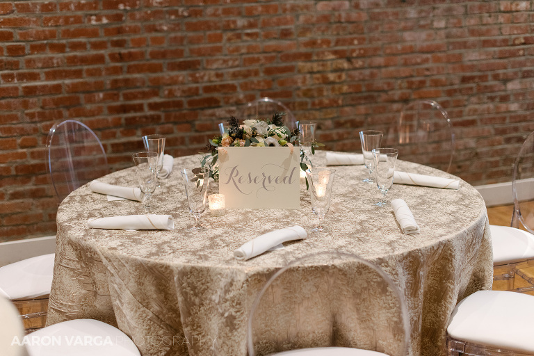 21 wedding reception details slate(pp w768 h512) - Karalyn + Calum | Duquesne Club & Slate Wedding Photos