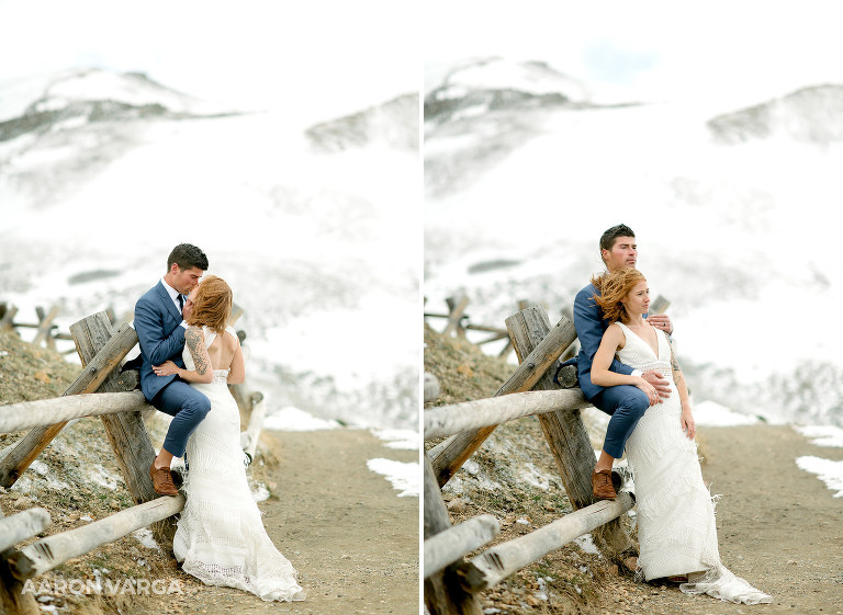 10 winter wedding loveland pass colorado(pp w768 h561) - Rachel + Nic | Loveland Pass Colorado Wedding Photos