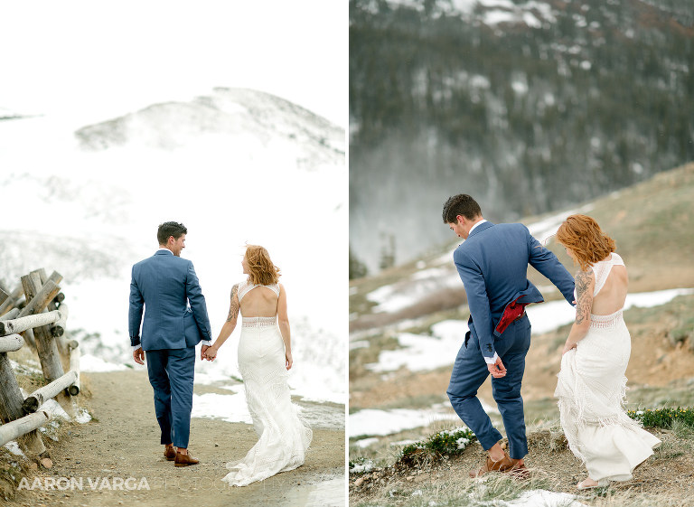 13 winter wedding photo loveland pass(pp w768 h561) - Rachel + Nic | Loveland Pass Colorado Wedding Photos