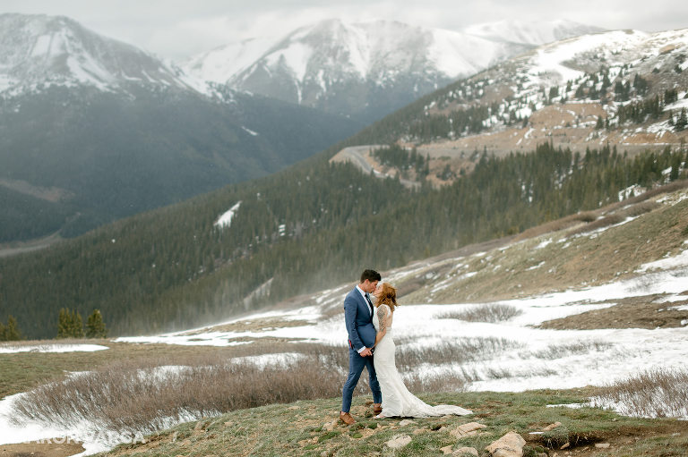 16 colorado wedding photographers(pp w768 h511) - Rachel + Nic | Loveland Pass Colorado Wedding Photos