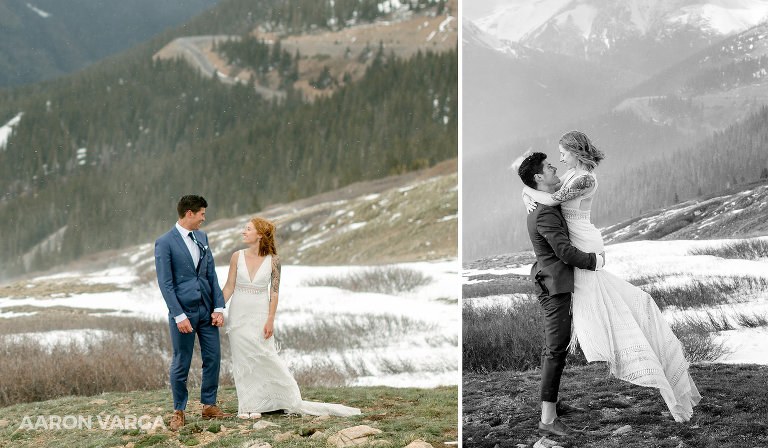19 colorado wedding photographers mountains(pp w768 h448) - Rachel + Nic | Loveland Pass Colorado Wedding Photos