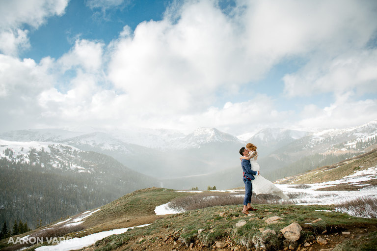 20 epic colorado wedding photographers loveland pass(pp w768 h511) - Rachel + Nic | Loveland Pass Colorado Wedding Photos