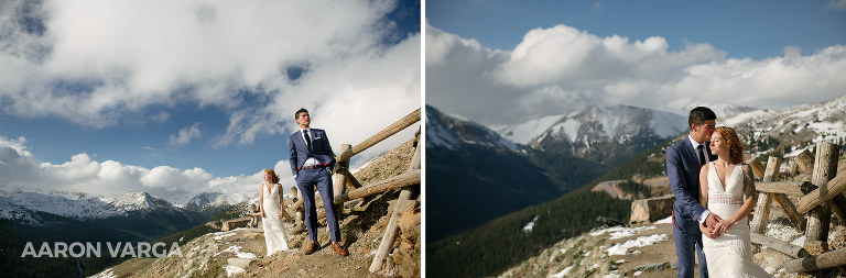 31 loveland pass wedding bride groom colorado(pp w768 h253) - Rachel + Nic | Loveland Pass Colorado Wedding Photos