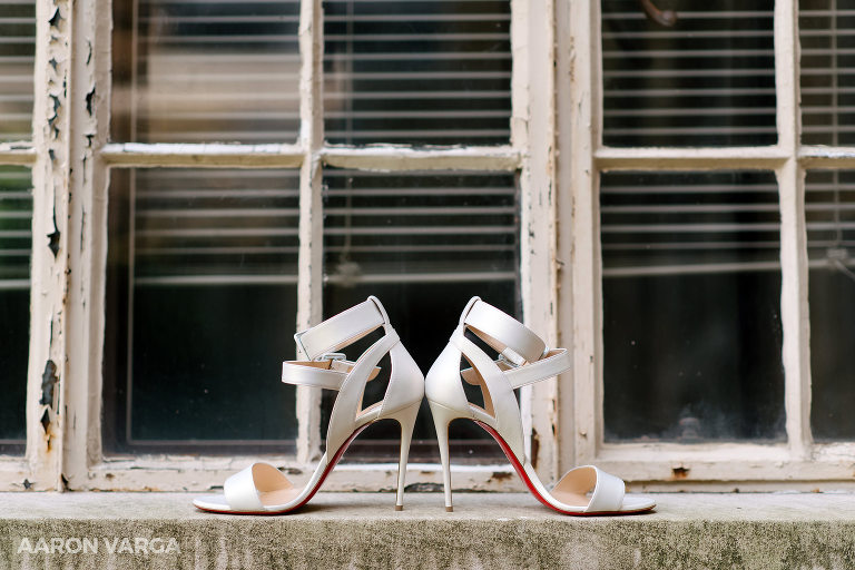 01 louboutin wedding shoes(pp w768 h512) - Sarah + Kirill | DoubleTree Hotel Youngstown Ohio Wedding Photos