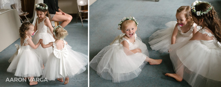 08 cute flower girls wedding(pp w768 h304) - Sarah + Kirill | DoubleTree Hotel Youngstown Ohio Wedding Photos
