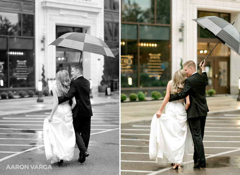 52 rainy wedding youngstown ohio(pp w768 h561) - Sarah + Kirill | DoubleTree Hotel Youngstown Ohio Wedding Photos